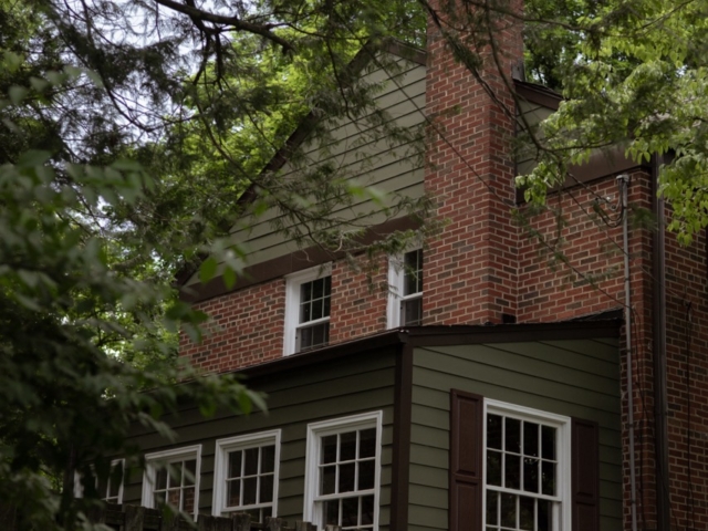 1970's Bethesda home has new roof, siding, and doors installed
