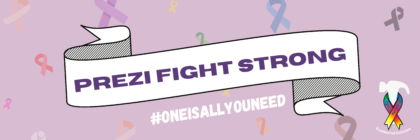 Prezi Fight Strong Banner
